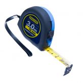 Рулетка измерительная BRIGADIER ''Powertape'' с резиновым крючком и магнитным наконечником 3х19 мм