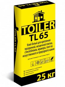 Клей белый TOILER TL 65, 25 кг
