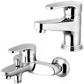 Для ванной: Elghansa Nordik-4 2323842 Комплект смесителей (Ванна+умывальник)